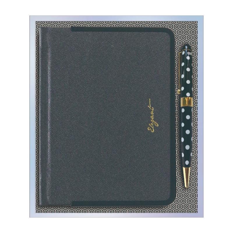 Metal Book Edge Journal Gift Box