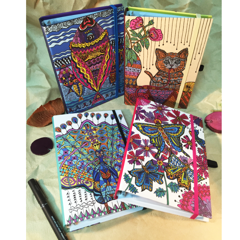 Color Zentangle  Art Style  Organizer