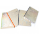 Iridescent Foil Glue Binding Notebook