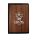 Wood Plaque Journal