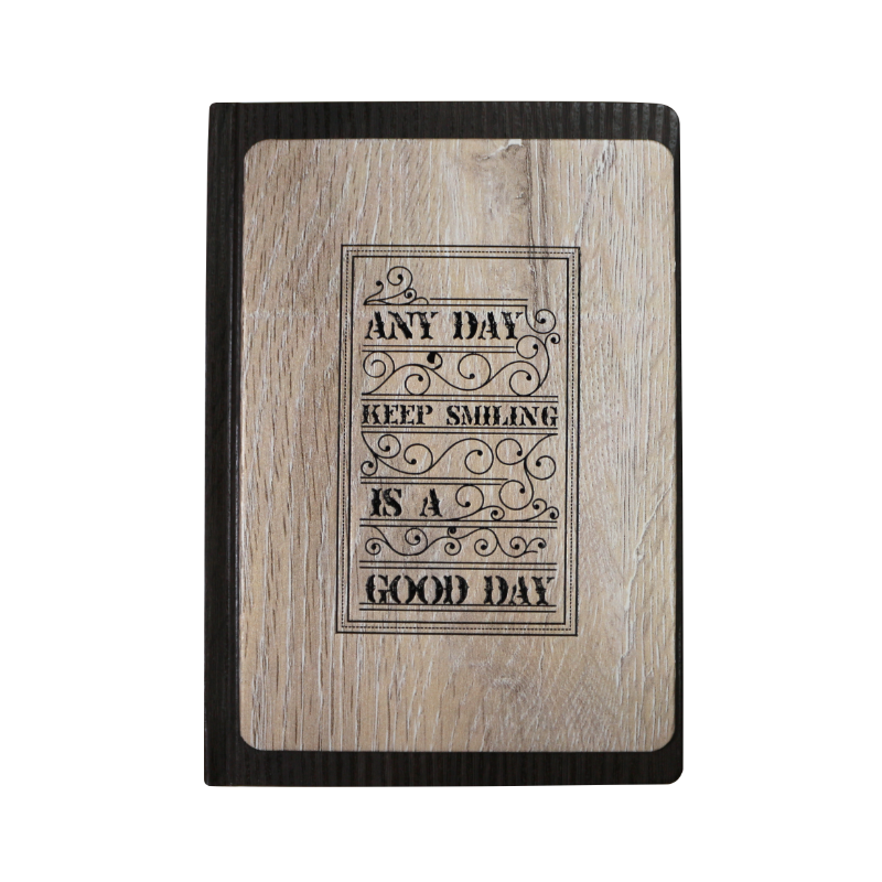 Wood Plaque Journal