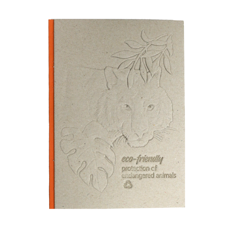 ECO-Friendly-Endangered Animal Notebook