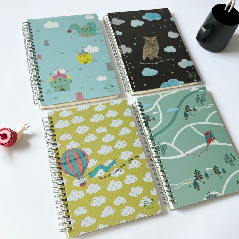 Eco-friendly Spiral Notebook