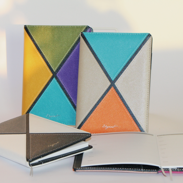 Mixed 4 Colors PU Leather Journal Gift Set
