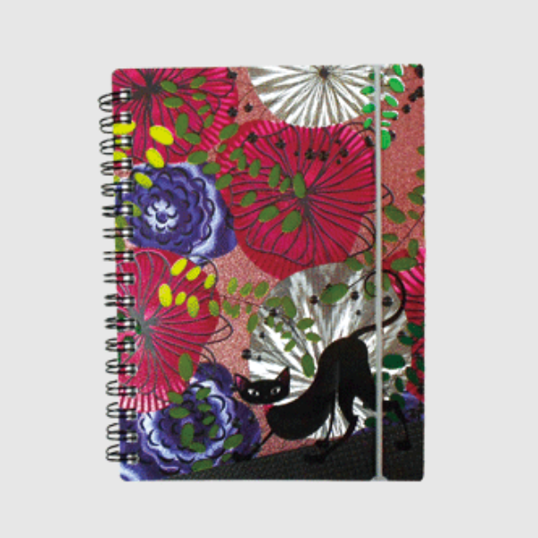FOIL Embossing Notebook - Cats